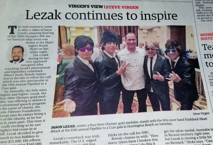 Press-Jason-Lezak-LA-Times-80s-cover-band-Flashback-Heart-Attack