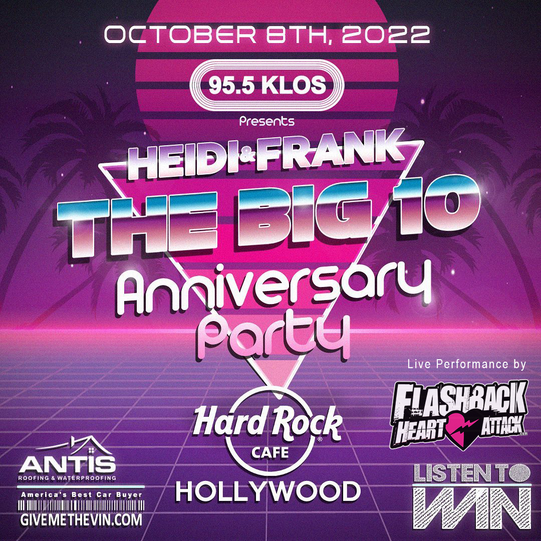 Flashback-Heart-Attack-Heidi-and-Frank-Show-Hard-Rock-Hollywood-Los-Angeles-KLOS