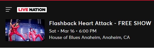 House of Blues Anaheim Live Nation